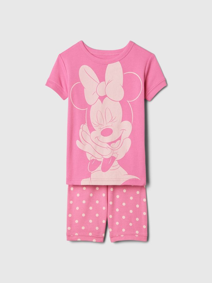 Gap × Disney Baby Organic Cotton Minnie Mouse PJ Shorts Set Gap × Disney Baby Organic Cotton Minnie Mouse PJ Shorts Set
