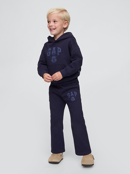 Gap × Disney Baby Vintage Soft Mickey Mouse Logo Hoodie Gap × Disney Baby Vintage Soft Mickey Mouse Logo Hoodie