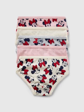 Gap × Disney Toddler Organic Cotton Bikini Briefs (5-Pack)