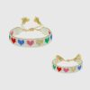 HART Mini and Me Rainbow Hearts Bracelet Set