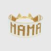 HART White and Gold MAMA Bracelet