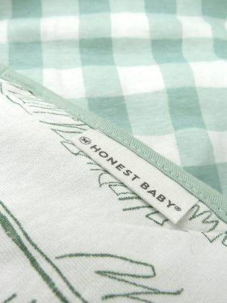 Honest Baby Clothing Organic Cotton Reversible Baby Blanket