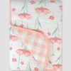 Honest Baby Clothing Organic Cotton Reversible Baby Blanket