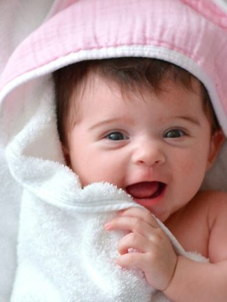 Honest Baby Clothing Two Pack Organic Cotton Hooded Towels