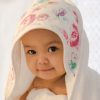 Honest Baby Clothing Two Pack Organic Cotton Hooded Towels