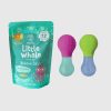 Mobi Little Whale Aquamarine Bubble Bath Powder and Bath Toy Bundle