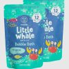 Mobi Little Whale Original Bubble Bath Powder Two Pack Bundle