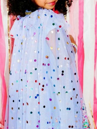Sweet Wink Confetti Cape
