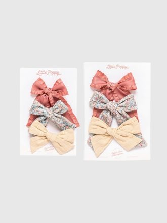 The Adaline Bow Clip Set The Adaline Bow Clip Set