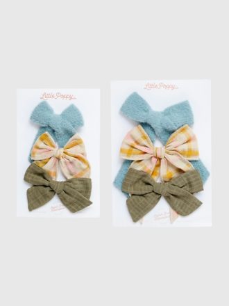 The Elizabeth Bow Clip Set The Elizabeth Bow Clip Set