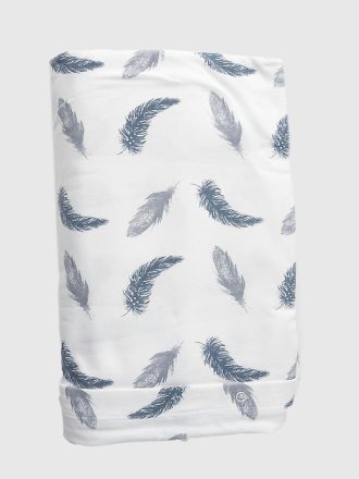 The Gilded Bird Boho Feathers Organic Cotton Toddler Duvet Cover and Pillow Case Set The Gilded Bird Boho Feathers Organic Cotton Toddler Duvet Cover and Pillow Case Set