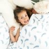The Gilded Bird Colourful Animals Organic Cotton Toddler Duvet Cover and Pillow Case Set