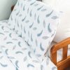 The Gilded Bird Colourful Animals Organic Cotton Toddler Duvet Cover and Pillow Case Set
