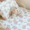 The Gilded Bird Pretty Stems Organic Cotton Toddler Duvet Cover and Pillow Case Set
