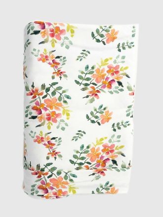 The Gilded Bird Pretty Stems Organic Cotton Toddler Duvet Cover and Pillow Case Set The Gilded Bird Pretty Stems Organic Cotton Toddler Duvet Cover and Pillow Case Set