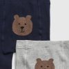 Toddler Bear Tights (2-Pack)