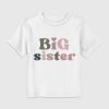 Toddler Big Sister Graphic Tee