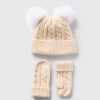 Toddler Cable-Knit Cozy Set
