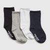 Toddler Crew Socks (4-Pack)
