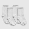 Toddler Crew Socks (4-Pack)