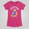 Toddler Disney Princess Rapunzel Let It Snow Fitted Short Sleeve Graphic Tee