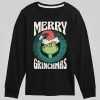 Toddler Dr Seuss Merry Grinchmas Long Sleeve Graphic Tee