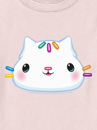 Toddler Gabbys Dollhouse Cakey Big Face Graphic Tee