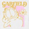 Toddler Garfield Retro Flower Graphic Tee
