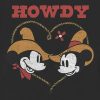 Toddler Mickey and Minnie Mouse Howdy Western Graphic Tee