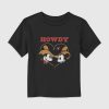 Toddler Mickey and Minnie Mouse Howdy Western Graphic Tee