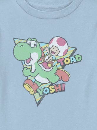 Toddler Nintendo Yoshi and Toad Tee
