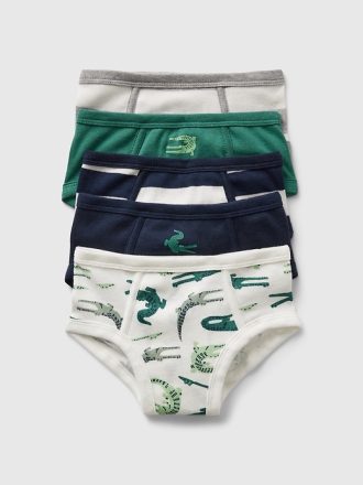 Toddler Organic Cotton Briefs (5-Pack)