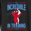 Toddler The Incredibles Incredible In Training Graphic Long Sleeve T-Shirt