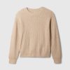 CashSoft Rib Crewneck Sweater