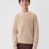 CashSoft Rib Crewneck Sweater