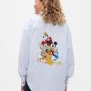 Gap × Disney Kids Oversized Oxford Shirt Gap × Disney Kids Oversized Oxford Shirt