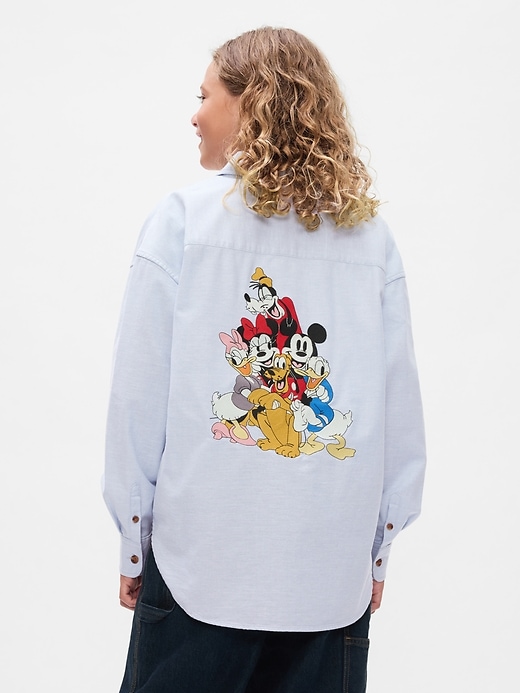 Gap × Disney Kids Oversized Oxford Shirt Gap × Disney Kids Oversized Oxford Shirt
