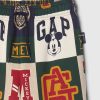 Gap × Disney Kids Vintage Soft Mickey Mouse Logo Sweatpants