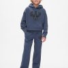 Gap × Disney Kids Vintage Soft Mickey Mouse Logo Sweatpants