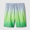 Kids 6" Recycled Printed Swim Trunks