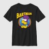 Kids Bart Simpson Bartman Graphic Tee
