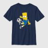 Kids Bart Simpson Soccer Graphic Tee