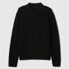 Kids CashSoft Rib Polo Sweater