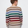 Kids CashSoft Striped Crewneck Sweater