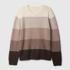 Kids CashSoft Striped Crewneck Sweater