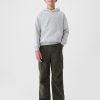 Kids Corduroy Cargo Baggy Pants