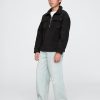 Kids Cozy Half-Zip Shirt Jacket