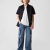Kids Double Cargo Baggy Jeans