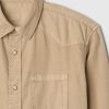 Kids Khaki Western Shirt