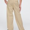 Kids Lined Modern Loose Khakis